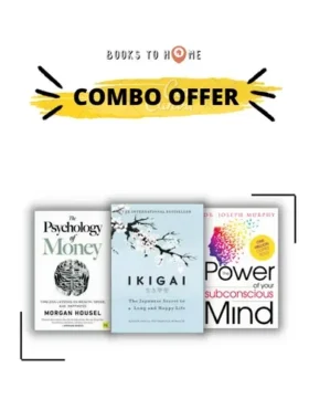 Ikigai + Power of Subconscious Mind + Psychology of Money (Combo)