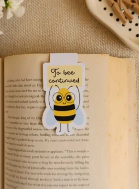 To Bee Continued Magnetic Bookmark