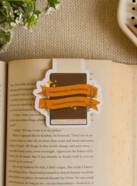 Emotionally Attached Magnetic Bookmark