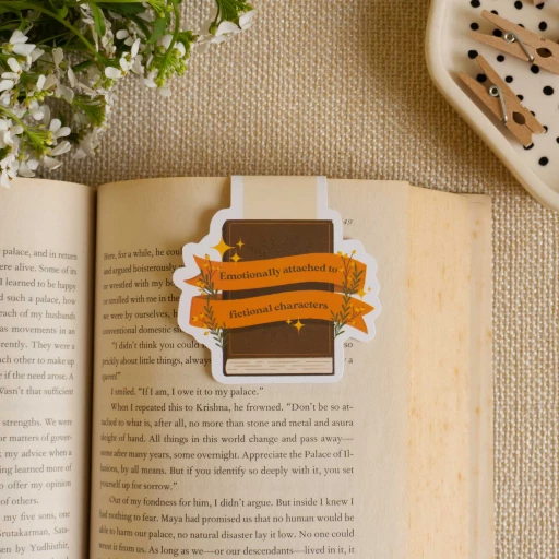 Emotionally Attached Magnetic Bookmark