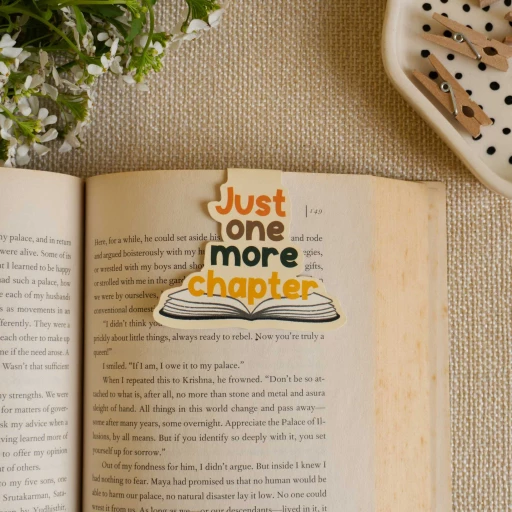 One More Chapter Magnetic Bookmark